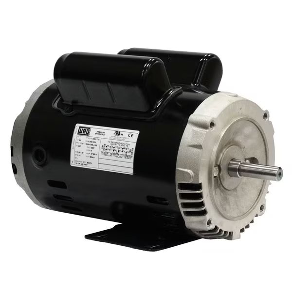 WEG - 00136OT1B56C-S, 1 HP, 3600 RPM, ODP, 56C FRAME, 115/208-230 VOLTS, Weg, Mfr#: 00136OT1B56C-S